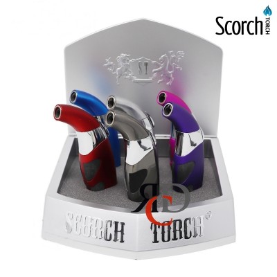 SCORCH TORCH 45 DEGREE SMOOTH-PRESS & EASY GRIP W/MIX COLOR 6CT/ DISPLAY